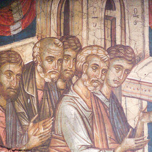 47 Christ's Evening Appearance to the Apostles behind the Door (