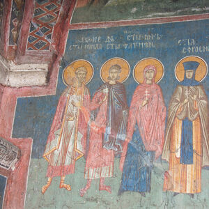 7II-2 September 25 - Sts. Paul, Sabianus and Tatta, St. Euphrosine (figures)