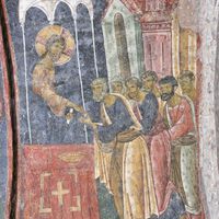 Communion (Eucharistia) of the Apostles - Bread communion