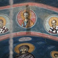 St. Tarasius, Christ Emanuil and St. Mitrophan