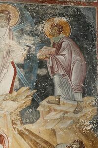 Transfiguration, detail